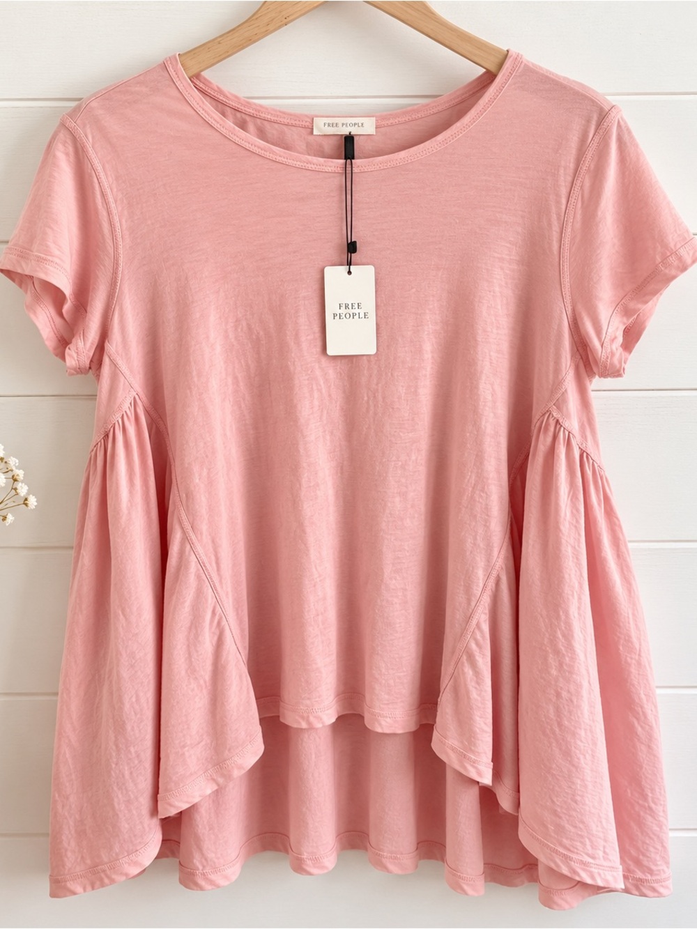 We the free babydoll Pink Women's tunic top, XS
